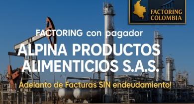 ALPINA PRODUCTOS ALIMENTICIOS, factoring con alpina