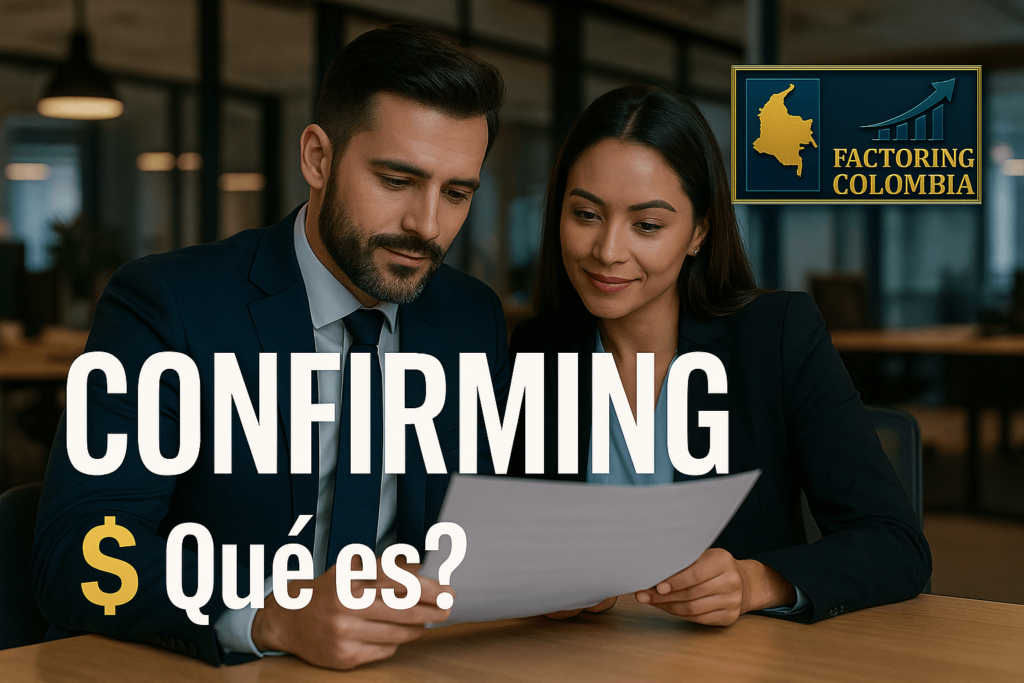 Qué es Confirming, factoring inverso